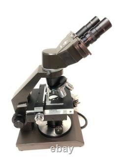 Microscope composé à prismes Swift, 4 objectifs, 40X-1000X, livraison gratuite