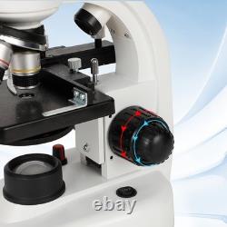 Microscope métallique trifocal 40X-5000X, professionnel de qualité recherche