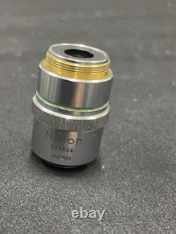 Microscope métallographique Nikon objectif système fini lentille MPlan20XELWD défectueux
