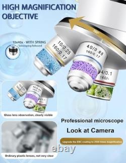 Microscope numérique USB à objectif achromatique