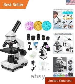 Microscope pour Adultes Remplacement des Objectifs Professionnels 4x 10x 40x 2000X