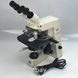 Microscope standard Carl Zeiss 25 avec objectifs Meiji et Swift testés