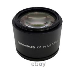 Microscope stéréo Olympus DF Plan avec objectif à lentille 0.75x