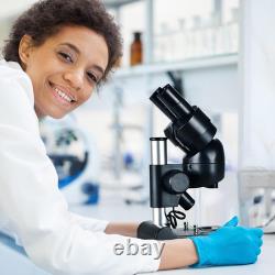 Microscope stéréoscopique binoculaire monté, microscopes, microscope biologique portable