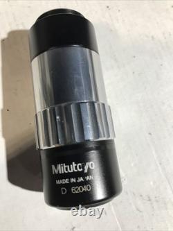 Mitutoyo QV-Objectif 1X / 0.055 f=100 Lentille d'objectif de microscope