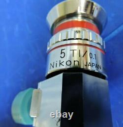 NOUVEL Objectif d'interféromètre pour microscope Nikon M-Plan 5X/ 0.1 en Interférométrie
