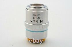 Nearmint Nikon M Plan 40x 0.5 Elwd Microscope Objectif Objectif 20.25mm 23112