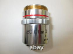 Nikon Bd Plan 5x 0,1 210/0 Métal Microscope Objectif Objectif Objectif M26 Fil Macro