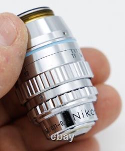 Nikon CFN Plan Apo 40x/0.95 160/0.17 RMS Objectif de Microscope Excellent