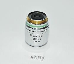 Nikon CF Plan EPI 20x/0.46? /0 WD 3.1 Objectif de microscope