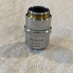 Nikon M Plan 20x Elwd Microscope Objectif Lentille
