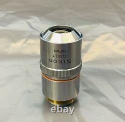 Nikon M Plan 2.5x/0.075 Objectif Microscope 210mm