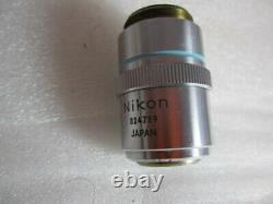 Nikon M Plan 40x/0.5 Elwd 210/0 Objectif Microscope, P/n 78776