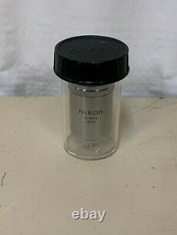 Nikon Mplan 40x 0.65 210/0 Microscope Objectif Lentille