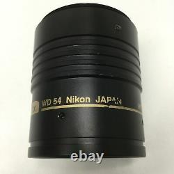 Nikon P-hr Plan Apo 1x Wd 54mm Objectif Objectif, Série Smz Stéréo Microscope