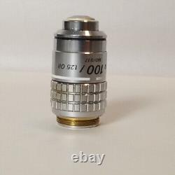 Nikon Plan 100 1.25 Huile 160/0.17 Objectif de Microscope 191177