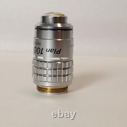 Nikon Plan 100 1.25 Huile 160/0.17 Objectif de Microscope 191177