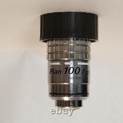 Nikon Plan 100 1.25 Huile 160/0.17 Objectif de Microscope 191177