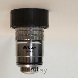 Nikon Plan 100 1.25 Huile 160/0.17 Objectif de Microscope 191177
