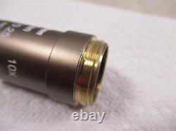 Nikon Plan 10x/0.25 WD 10.5 Lentille d'objectif de microscope pour Eclipse 50i