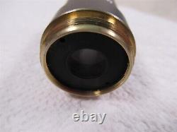 Nikon Plan 10x/0.25 WD 10.5 Lentille d'objectif de microscope pour Eclipse 50i