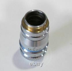 Nikon Plan 60 /0.85 160/0.11-0.23 Microscope Objectif Lentille Avec Filtre Nd Optiphot