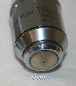 Nikon Plan Apo 100 Ncg 1.35 Huile 160/0 Microscope Objectif Lens 600001