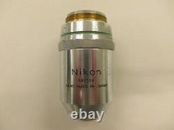 Nikon Plan Apo 20x 0.65 160/0.17 Objectif Objectif Du Microscope Apochromatique Rms #2