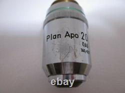 Nikon Plan Apo 20x 0.65 160/0.17 Objectif Objectif Du Microscope Rms Apochromatique