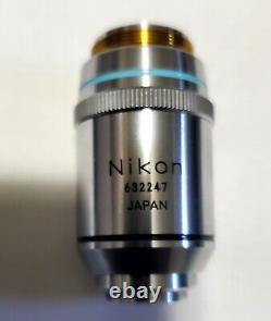 Nikon Plan Apo 40x/ 1.0 Huile 160/0.17 Microscope Objectif Objectif 633347