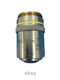 Nikon Plan Bd 10 0,25 210/0 Objectif Microscope