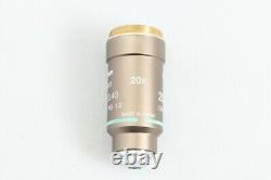 Nikon Plan De La Fci 20x 0.40 Wd 1.2 Objectif Du Microscope Achromatique #3608