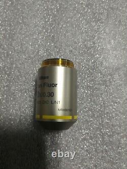Nikon Plan Fluor 10x/0.30 Opn25 DIC L/n1 Mrh00101 Objectif Du Microscope