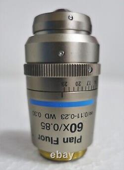 Nikon Plan Fluor 60x/0,85? 0,11-0.23 Wd 0,30 DIC N2 Microscope Lens Objectif