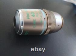 Nikon Plan Fluor ELWD 40X/0.60 PH2 DM /0-2 WD 3.7-2.7 Objectif de microscope
