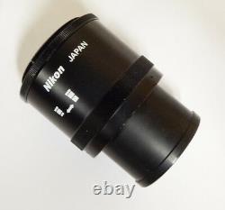 Nikon Stéréo Microscope Objectif Lens Plan Ergo 1x Mmh3100