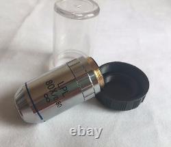 Nouveau microscope métallurgique INFINITY PLAN objectif achromatique 80X lentille longue