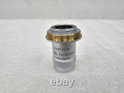 OBJECTIF DE MICROSCOPE LEICA PL FLUOTAR 100x/0.75, 100036