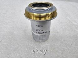 OBJECTIF DE MICROSCOPE LEICA PL FLUOTAR 100x/0.75, 100036