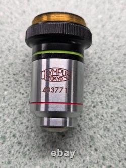 OLYMPUS PLAN PL 40 / 0.65 0.17 Objectif de microscope d'occasion