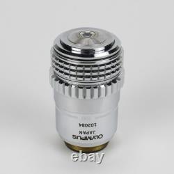 OLYMPUS SPLAN APO 100 HUILE 1.40 160/0.17 OBJECTIF DE MICROSCOPE AVEC IRIS 100X