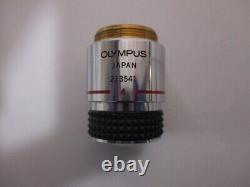 OLYMPUS SPlan s plan 4x Lentille d'objectif de microscope 0.13 160/0