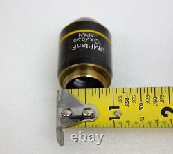 OLYMPUS UMPlanFL 10x/0.30? /- Objectif de Microscope Usagé (8446)K