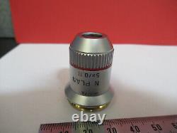 Objectif Leica Allemagne 5x 506029 Pièce de microscope telle qu'illustrée &3-dt-a3