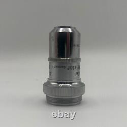 Objectif Leitz Wetzlar 2mm Apo Oel 90/1.32 n lentille d'immersion