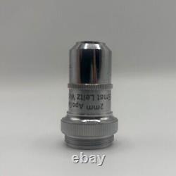 Objectif Leitz Wetzlar 2mm Apo Oel 90/1.32 n lentille d'immersion