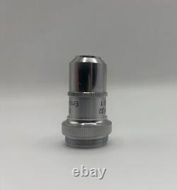 Objectif Leitz Wetzlar 2mm Apo Oel 90/1.32 n lentille d'immersion