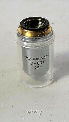 Objectif Microscope Newport M-60x 0.85 Voir Photos