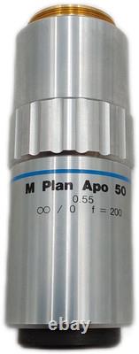 Objectif Mitutoyo M Plan Apo 50x 0,55 f=200