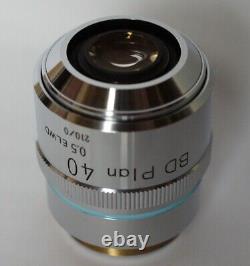 Objectif Nikon Microscope Bd Plan 40 0,5 Elwd 210/0 Du Japon